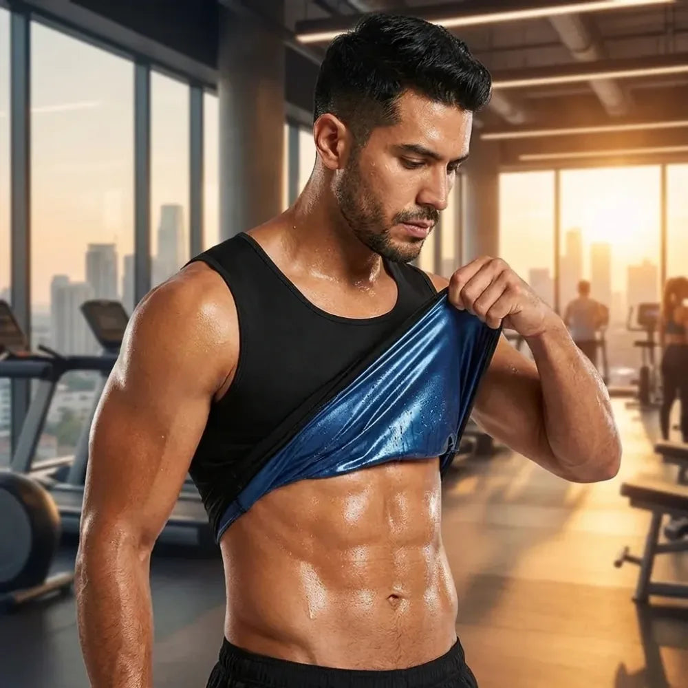 Men’s slimming sweat vest