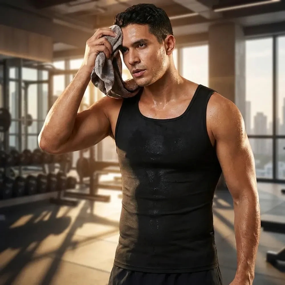 Men’s slimming sweat vest