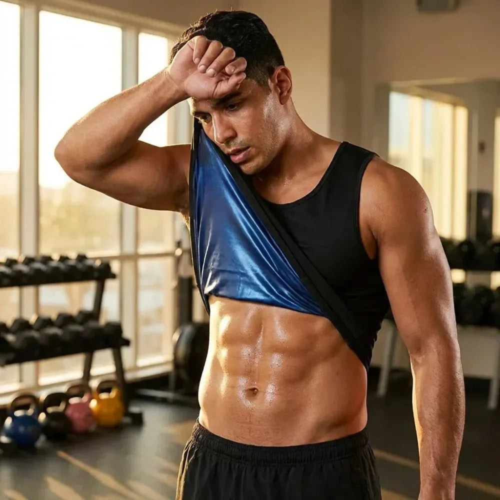 Men’s slimming sweat vest