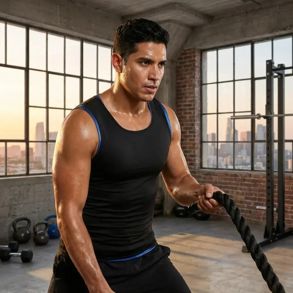 Men’s slimming sweat vest