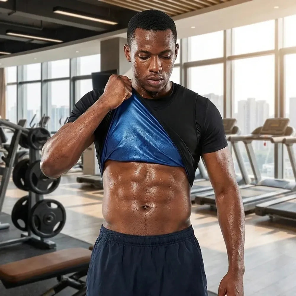 Men’s slimming sweat vest