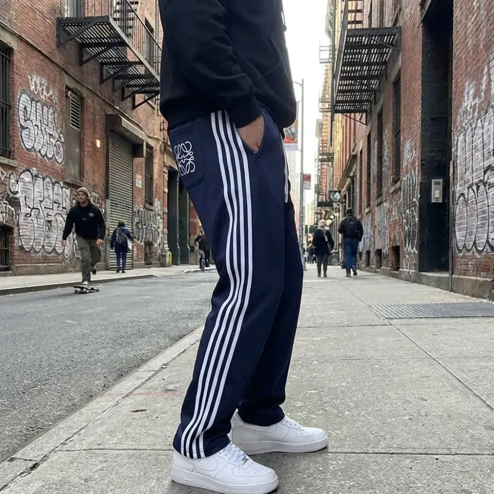 Men’s striped trackpants – pack of 2