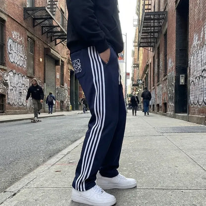 Men’s striped trackpants – pack of 2