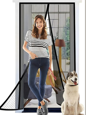 Mesh Magnetic Mosquito Net Curtain