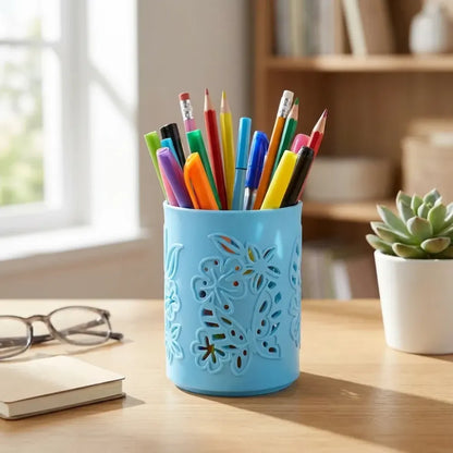 Mesh pen holder organizer - office