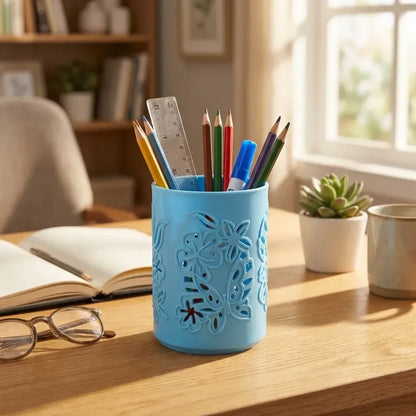 Mesh pen holder organizer - office