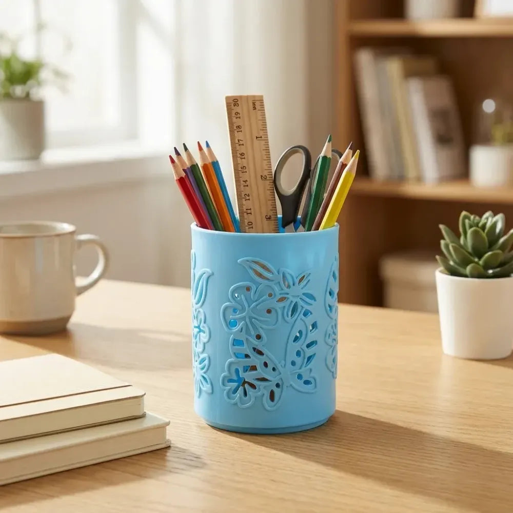 Mesh pen holder organizer - office