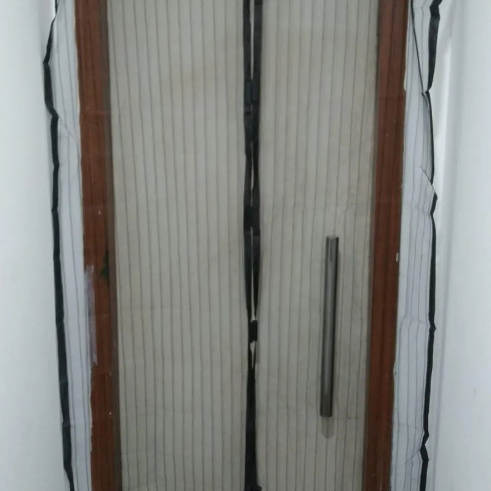 Mesh screen net home magnetic foldable anti mosquito door curtains