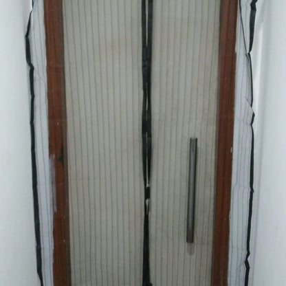 Mesh screen net home magnetic foldable anti mosquito door curtains