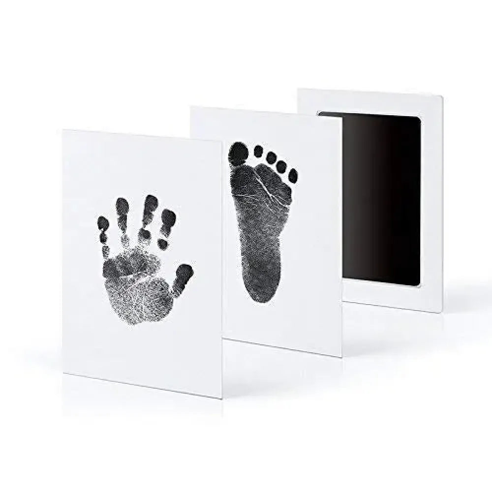 Mess-free baby footprint kit