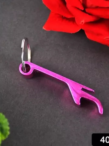 Metal Bottle Opener Keychain