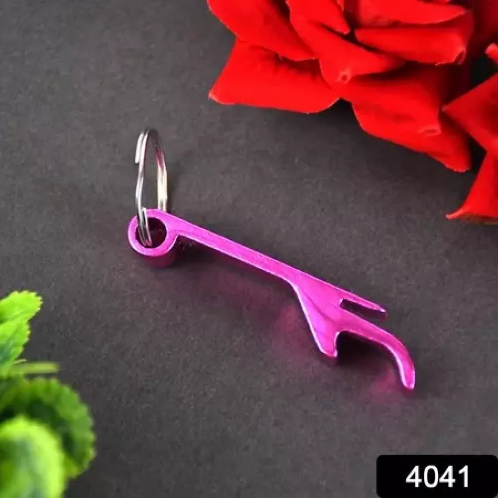 Metal bottle opener keychain - home improvement
