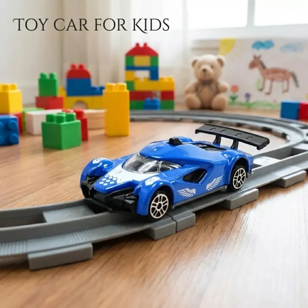 Metal die-cast street racer car - toys