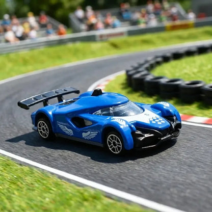 Metal die-cast street racer car - toys