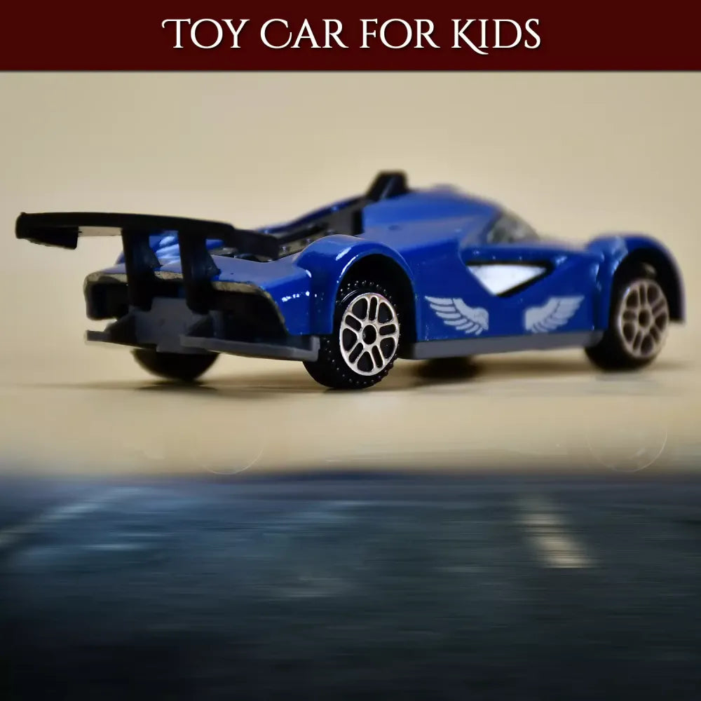 Metal die-cast street racer car