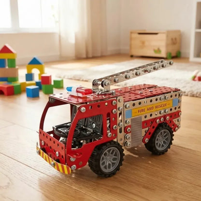 Metal fire truck kit - toys