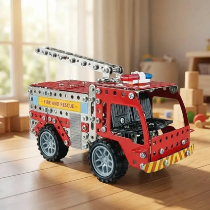 Metal fire truck kit - toys