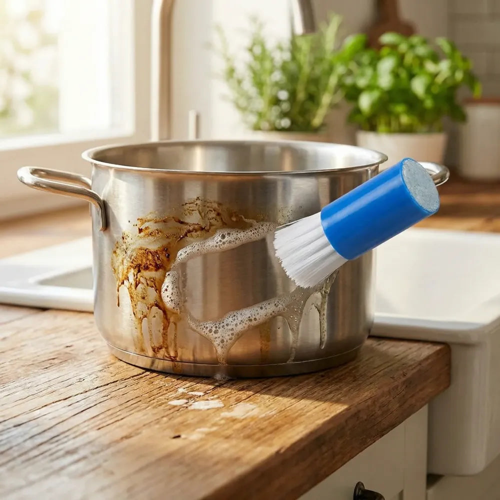 Metal rust remover cleaning stick