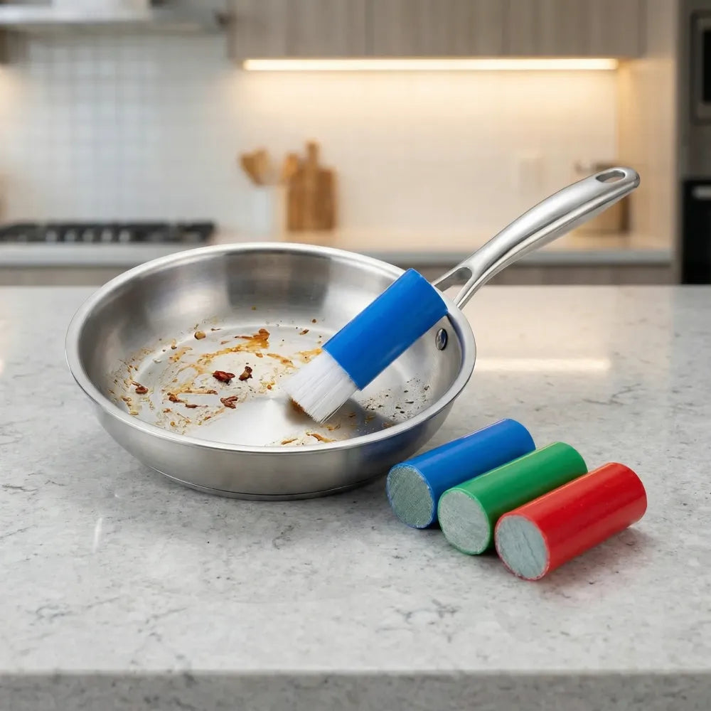 Metal rust remover cleaning stick