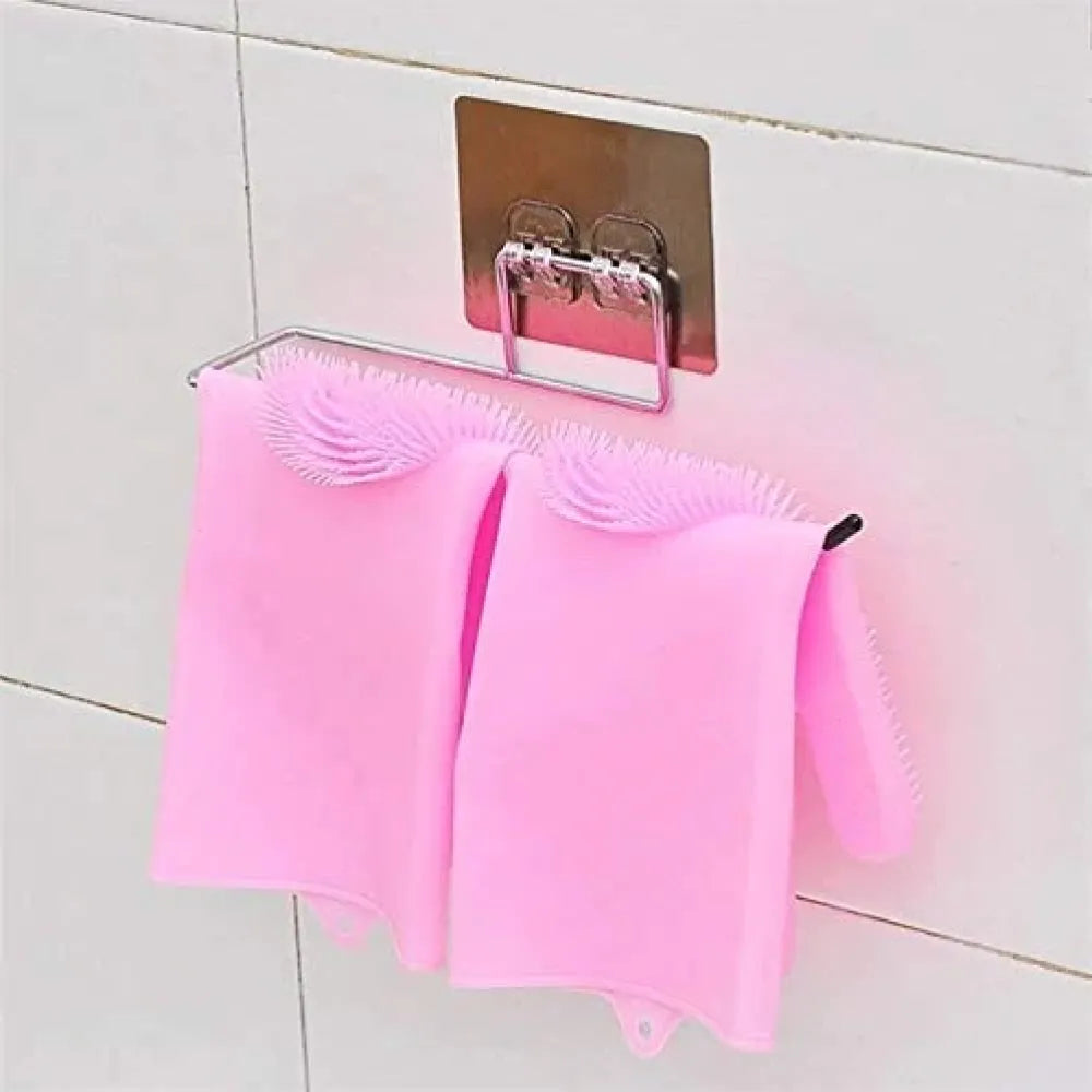 Metal tissue roll holder