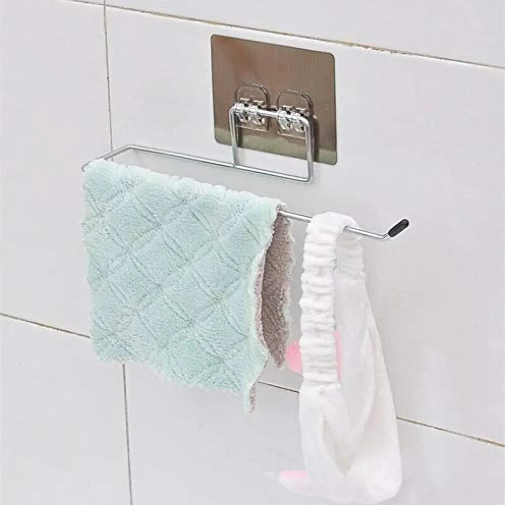 Metal tissue roll holder