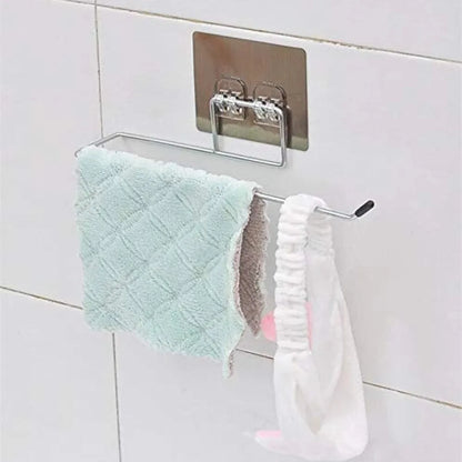 Metal tissue roll holder