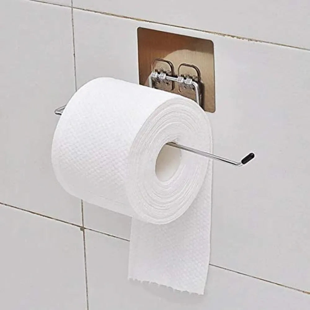 Metal tissue roll holder