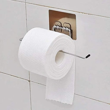 Metal tissue roll holder
