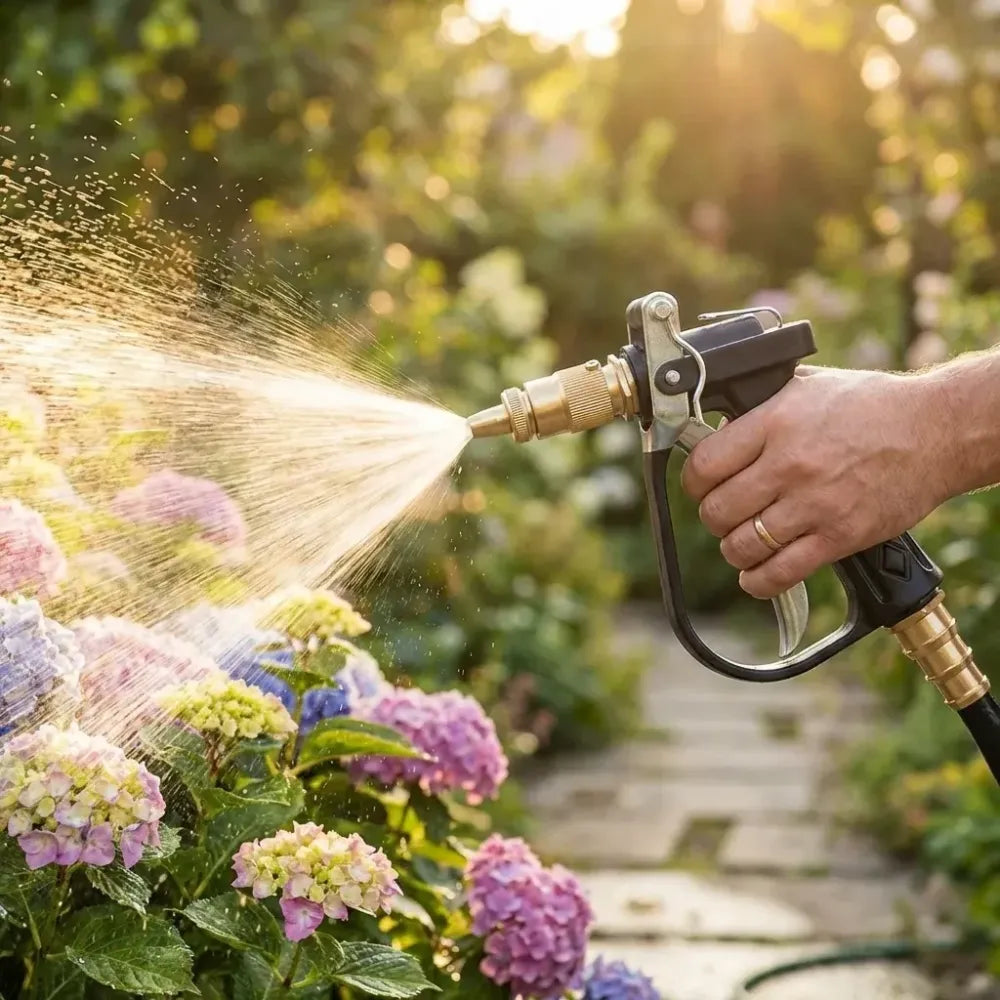 Metal trigger brass nozzle water spray gun