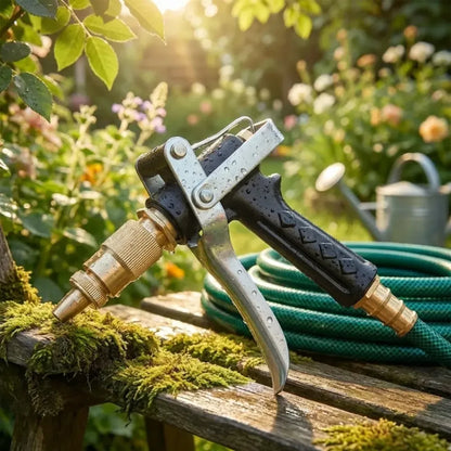 Metal trigger brass nozzle water spray gun