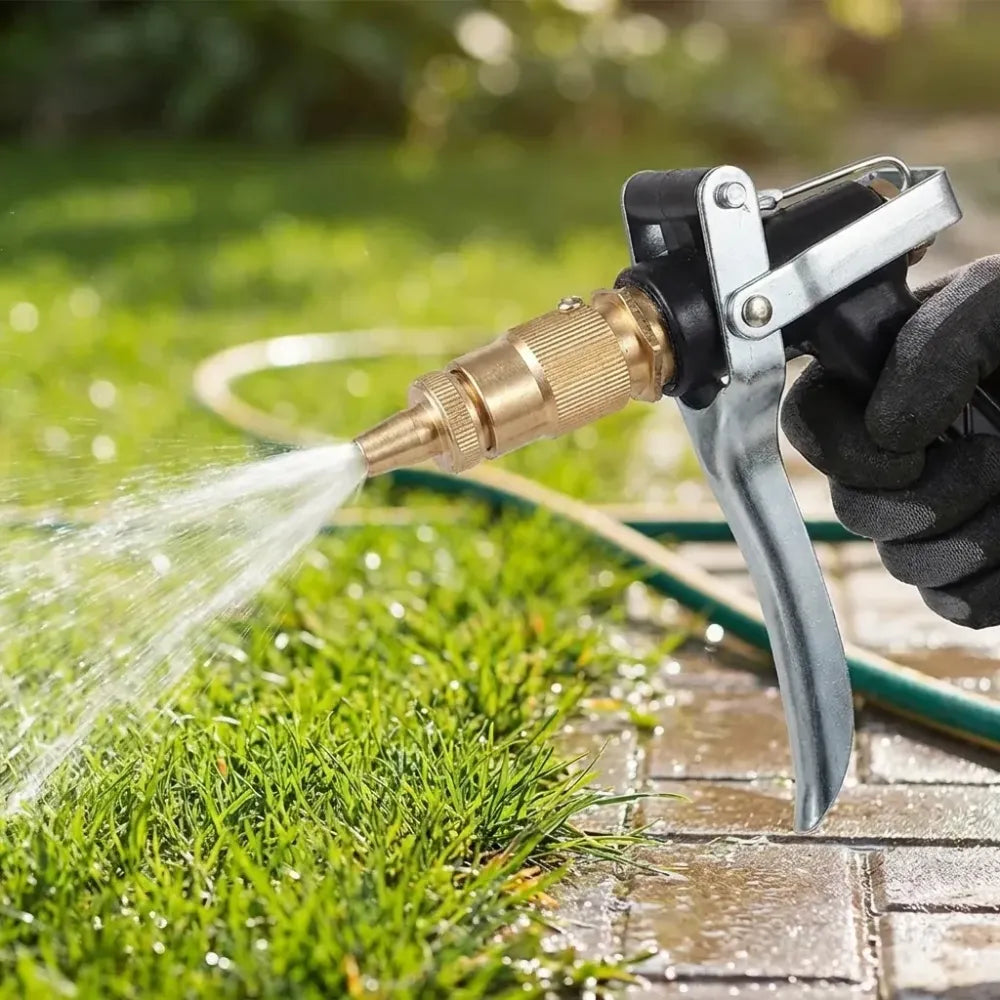 Metal trigger brass nozzle water spray gun