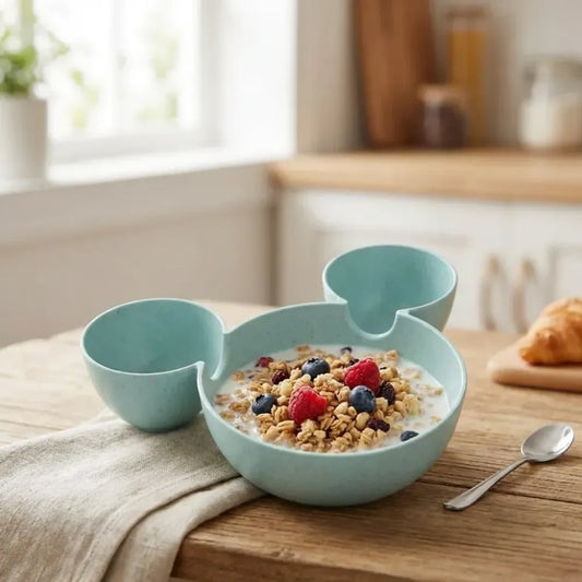 Mickey fun sectioned plate - kitchen tool