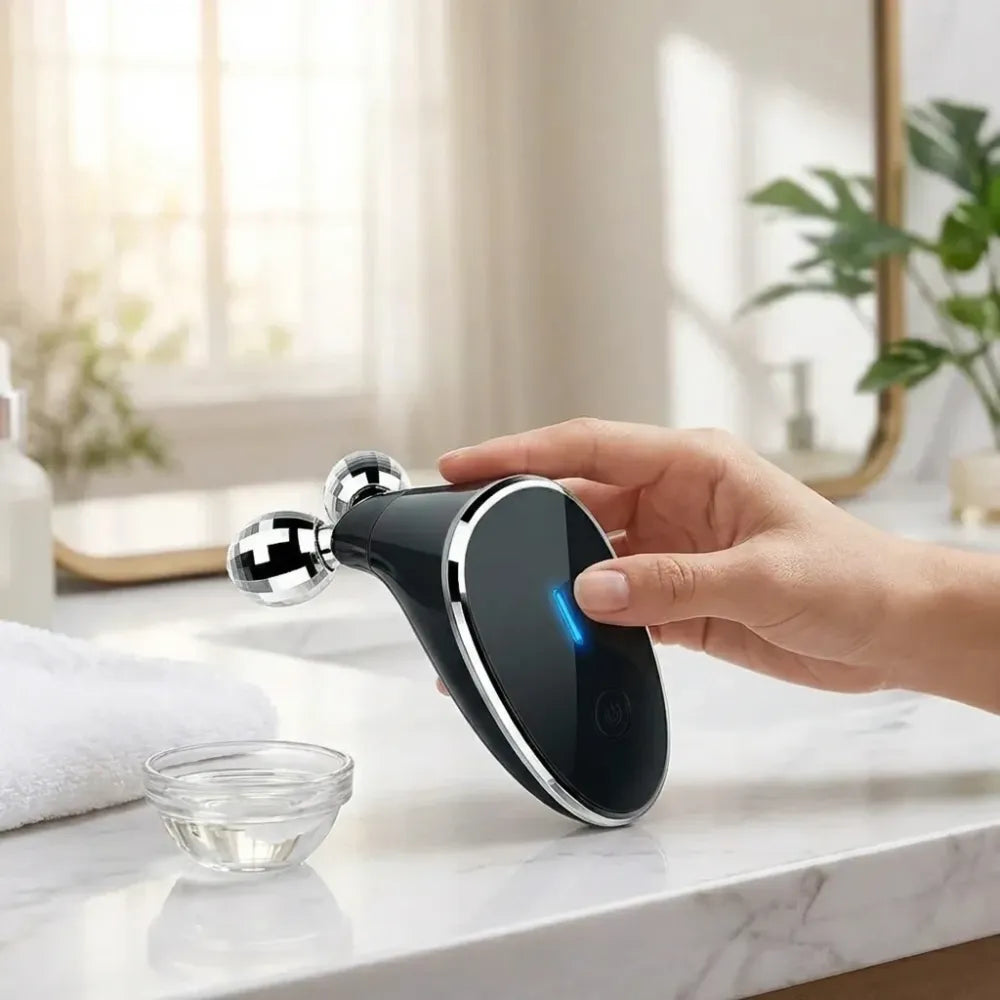 Microcurrent face lift roller - health care