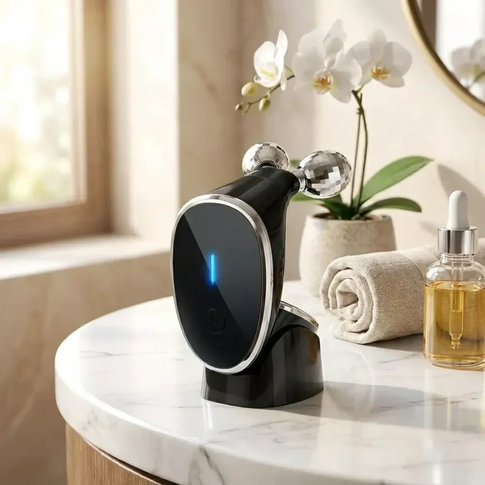 Microcurrent face lift roller - health care