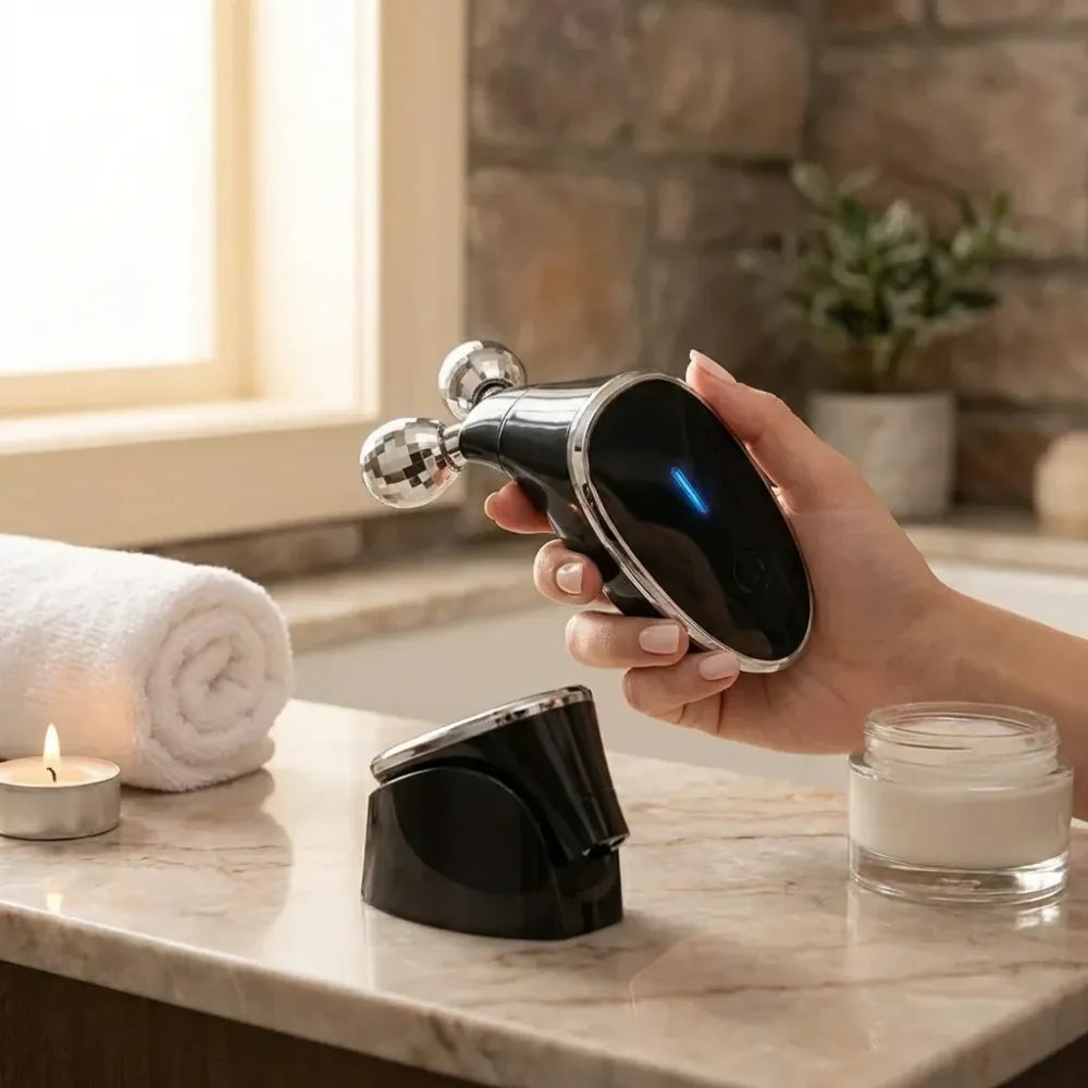 Microcurrent face lift roller - health care