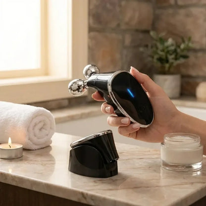 Microcurrent face lift roller - health care