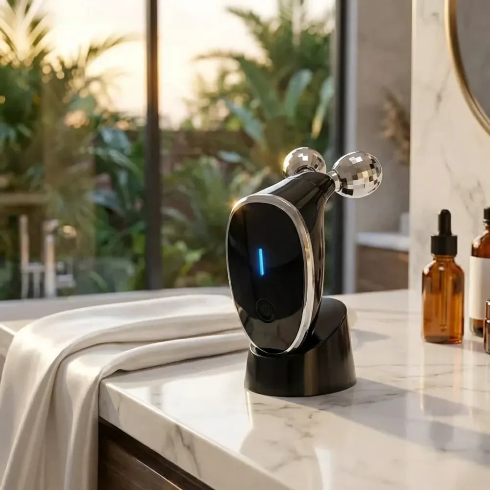 Microcurrent face lift roller - health care