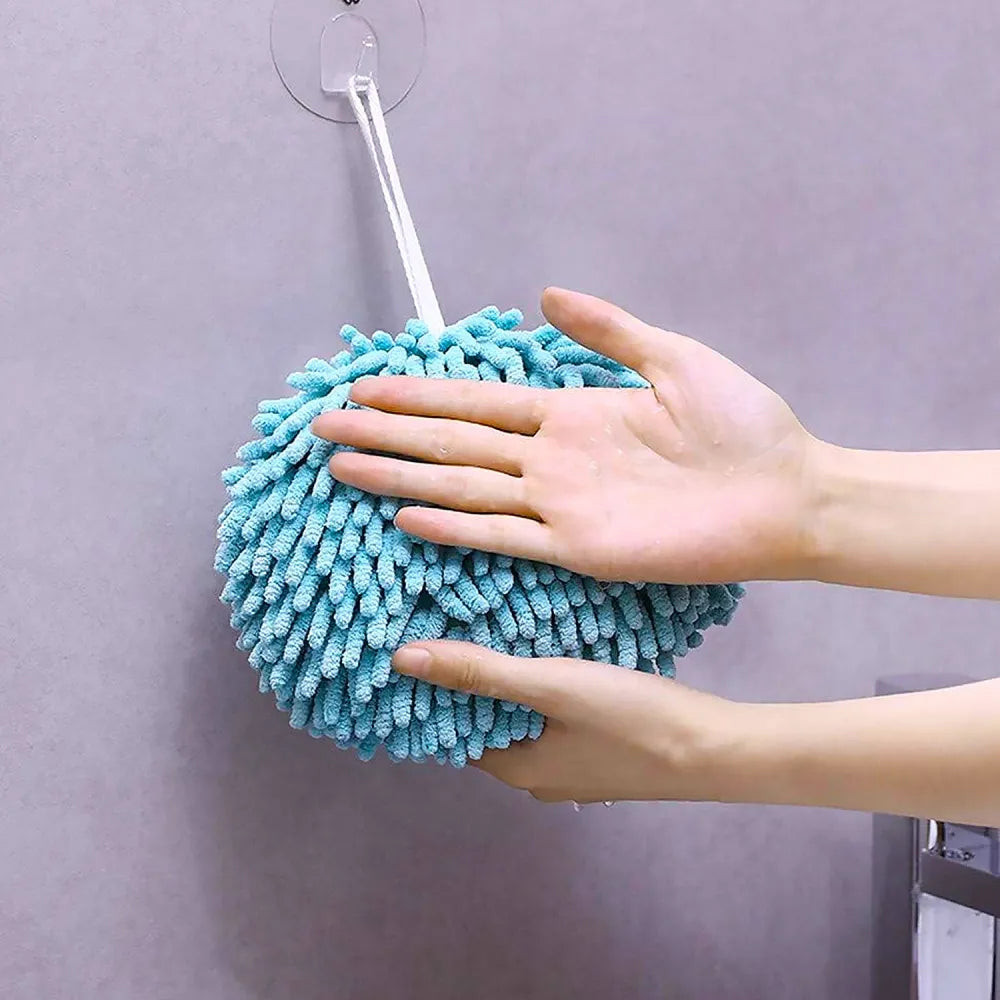 Microfiber hanging hand towel - home & kitchen