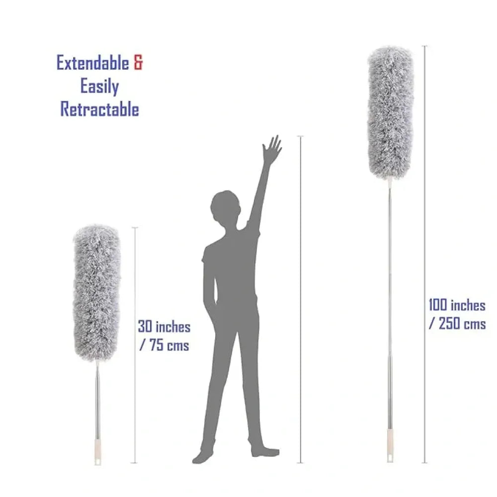 Microfiber telescopic duster – pack of 1