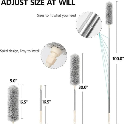 Microfiber telescopic duster – pack of 1