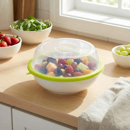 Microwave splatter cover with handle - home & kitchen