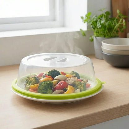 Microwave splatter cover with handle - home & kitchen