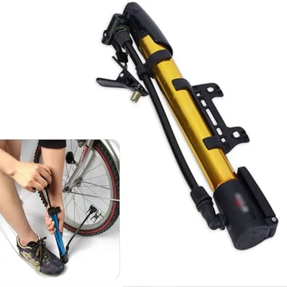 Mini aluminium bicycle pump - automotive