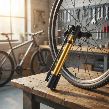 Mini aluminium bicycle pump - automotive