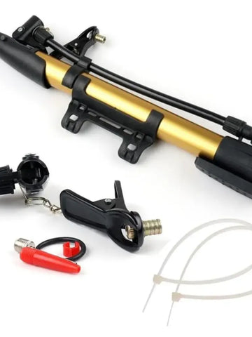 Mini aluminium bicycle pump