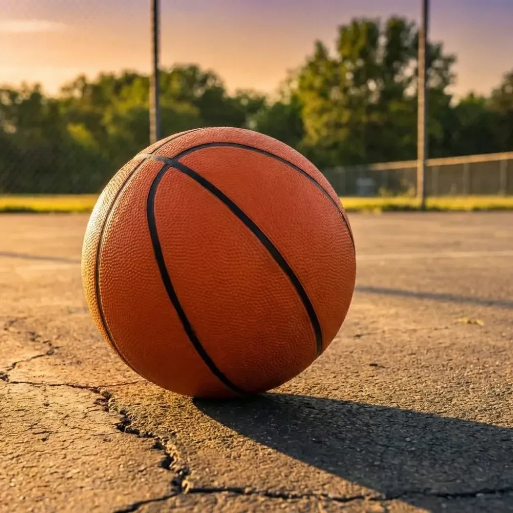 Mini bouncy basketball toy - sports