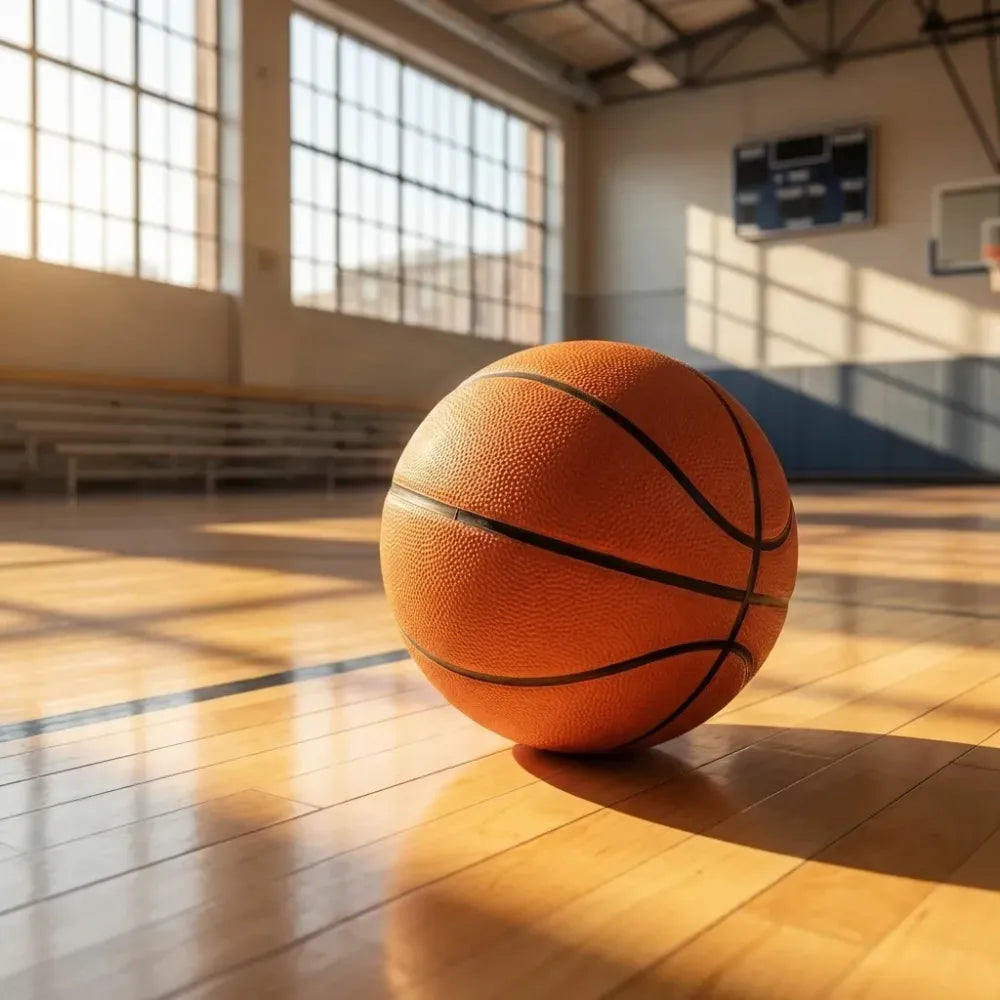 Mini bouncy basketball toy - sports
