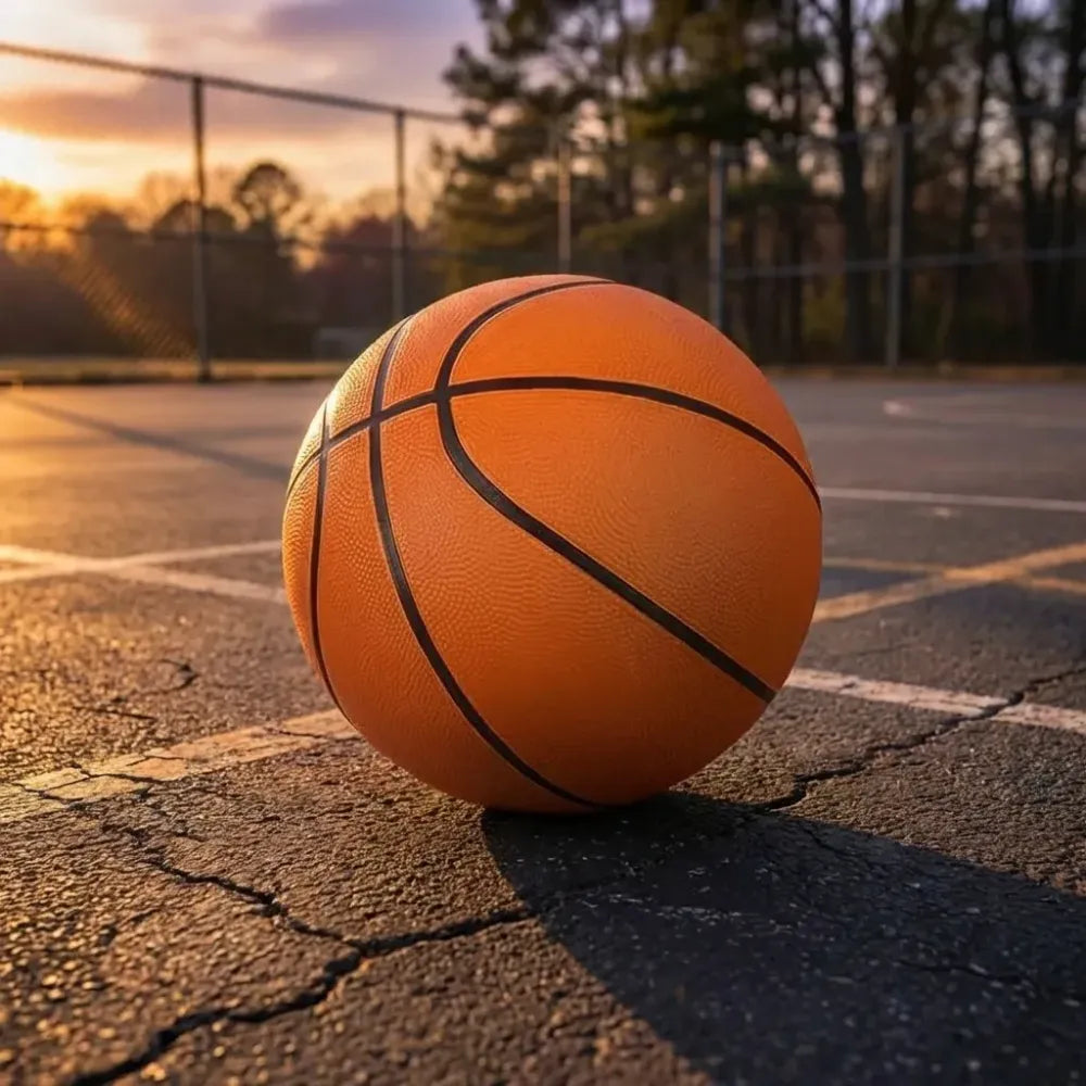 Mini bouncy basketball toy - sports