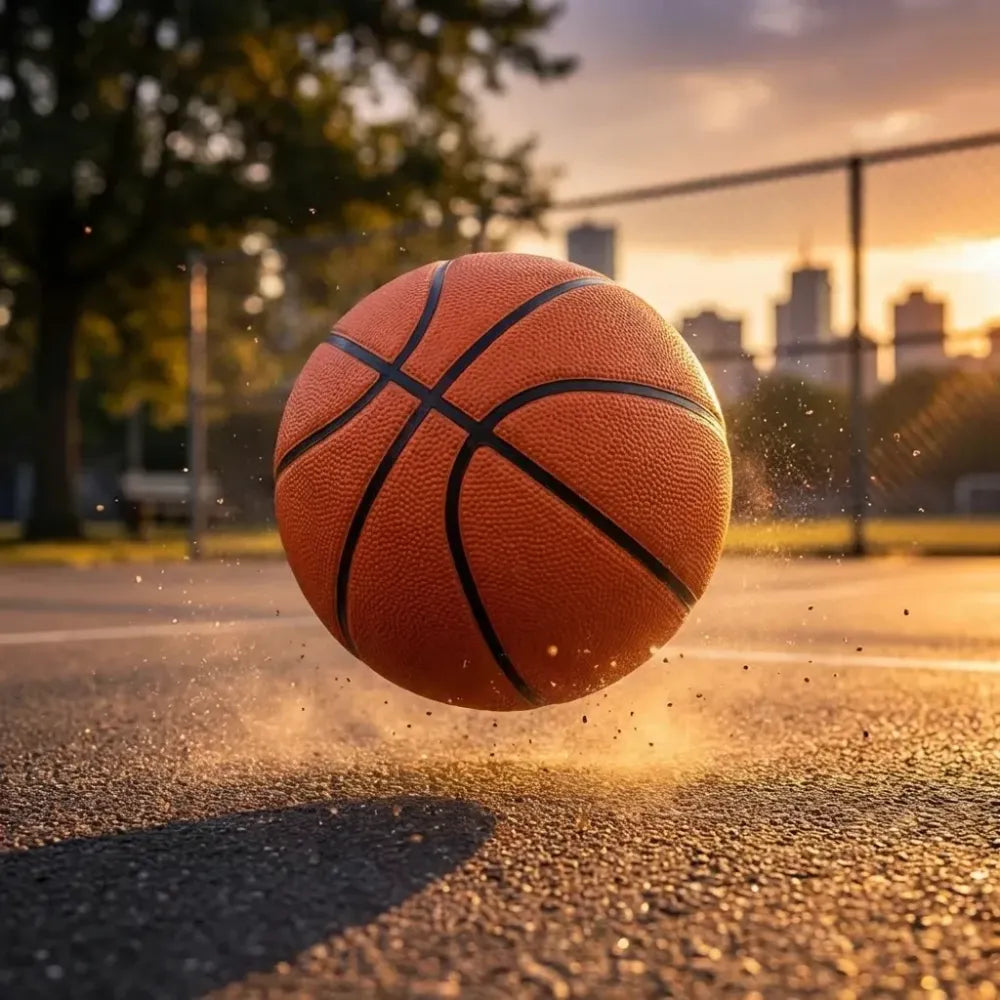 Mini bouncy basketball toy - sports