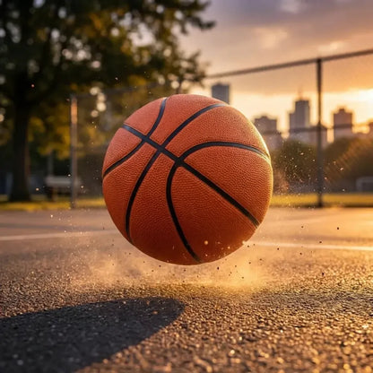 Mini bouncy basketball toy - sports